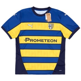Fotbalové dres Parma Calcio Venkovní 2024-25 Krátký Rukáv